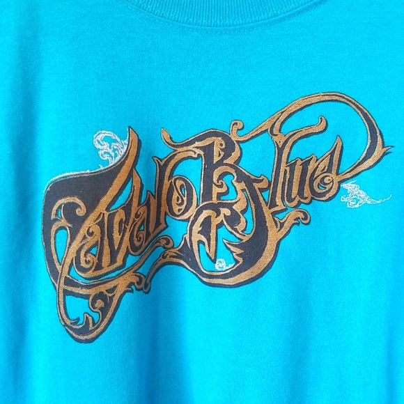 3 for $15 Short Sleeve Blue Tshirt - Picture 3 of 4